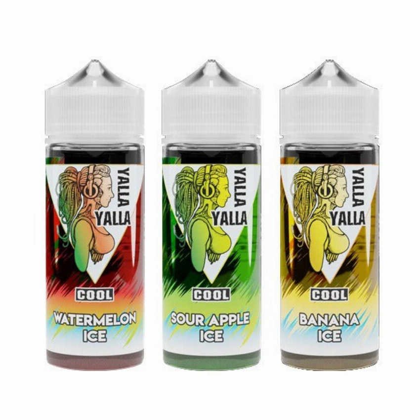 Discount code for UK LIVERY 50% discount for Yalla Yalla Cool Shortfill E-liquid 100ml at VapeSourcing uk