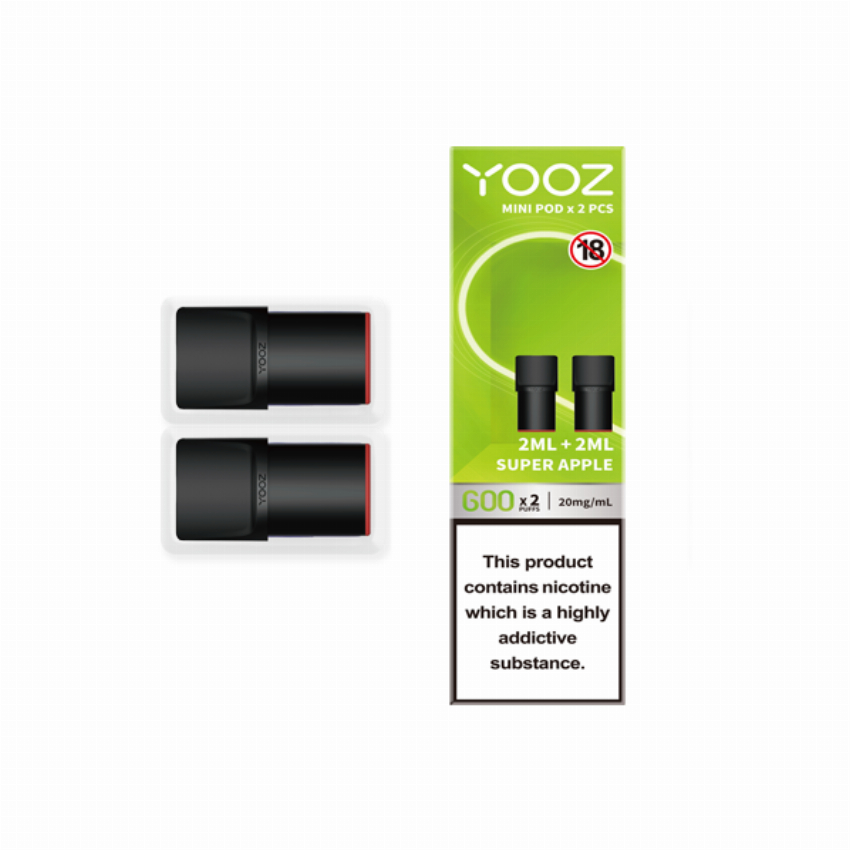 Discount code for Warehouse 25% discount Yooz Mini Prefilled Pod 2ml 2pcs pack at VapeSourcing uk