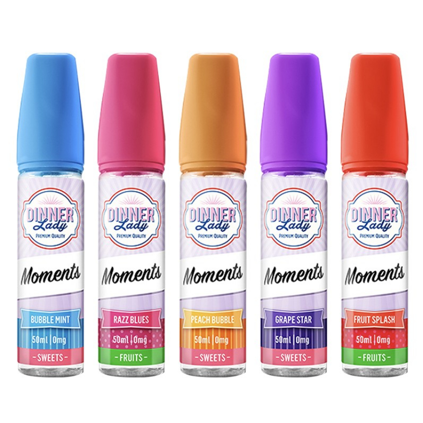 Discount code for Warehouse 23% discount for Dinner Lady Moments Shortfill e-liquid 50ml at VapeSourcing uk