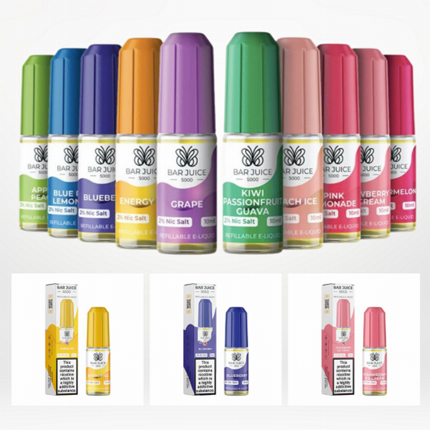 Discount code for Warehouse 26 05% discount for Bar Juice 5000 Nic Salts 10ml at VapeSourcing uk