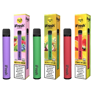 Discount code for Warehouse 36% discount for iFresh Disposable Vape 600 Puffs at VapeSourcing uk