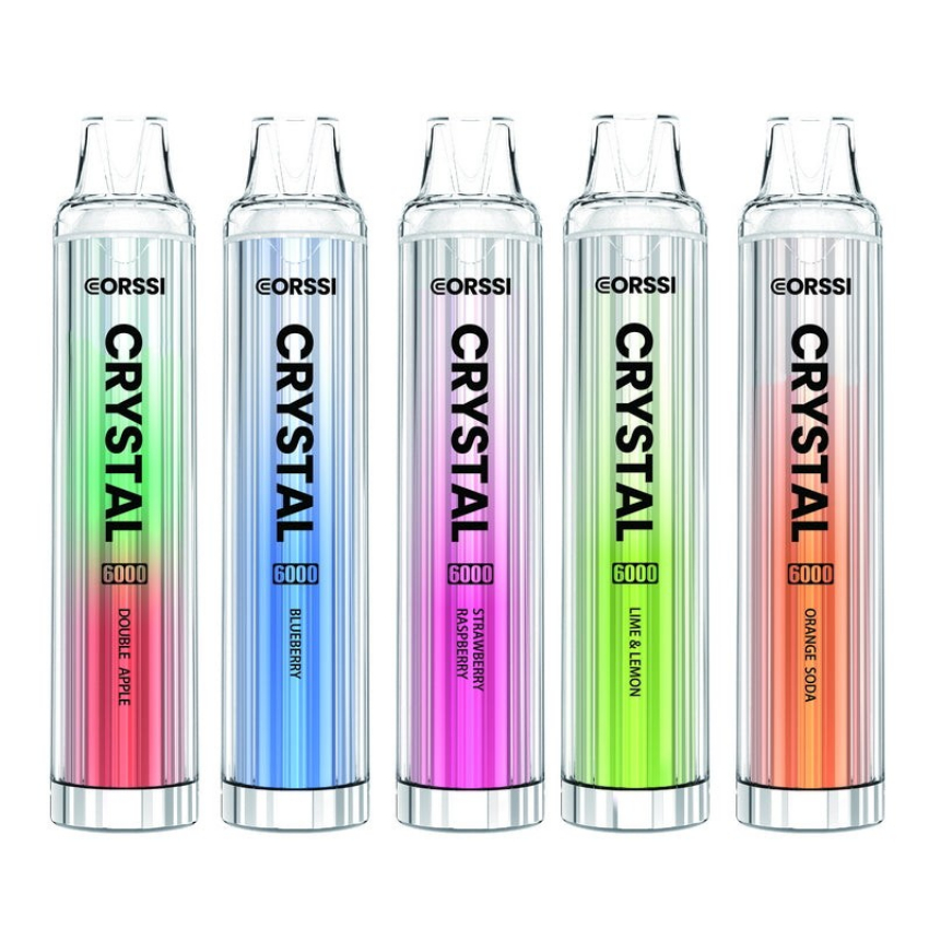 Discount code for Warehouse Save 10 for Corssi Crystal Disposable Vape 6000 Puffs at VapeSourcing uk