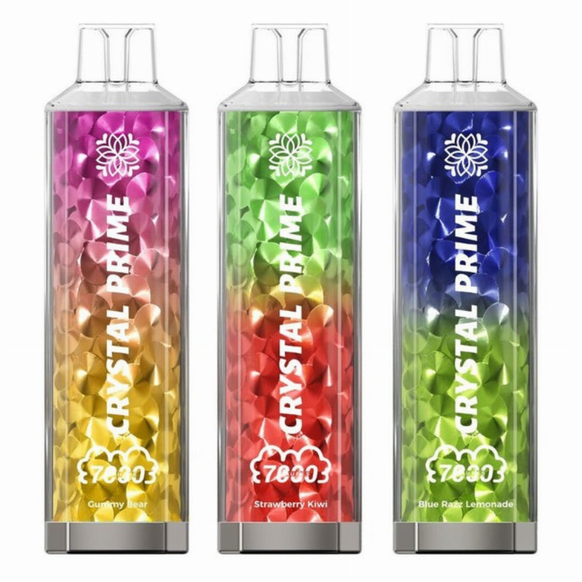 Discount code for Warehouse 33% discount for Crystal Prime 3D Effects Disposable Vape 7000 Puffs at VapeSourcing uk