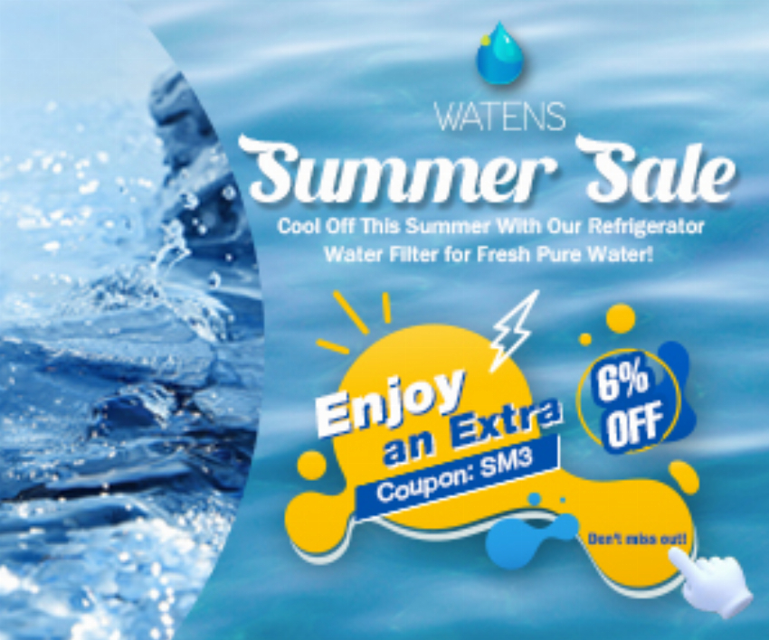 Discount code for 2023 Summer Sale Coupon-WTS at Watens Filter