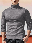 Discount code for 30%Classic Slim Fit Turtleneck Basic Top at www coofandy