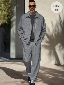 Discount code for 30%Leisure Elegant Loose Fit Jacket Set at www coofandy