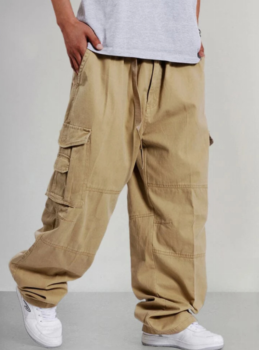 Discount code for 30%Loose 100% Cotton Cargo Pants at www coofandy