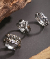 Discount code for 30%off 3Pcs Gothic Evil Eye Rings Set at www coofandy