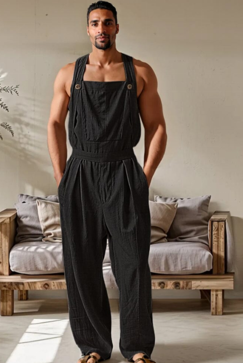 Discount code for 30%off Modern Stylish 100% Cotton Jumpsuit at www coofandy