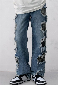 Discount code for 30%off Stylish Camo Patch Ripped Jeans at www coofandy