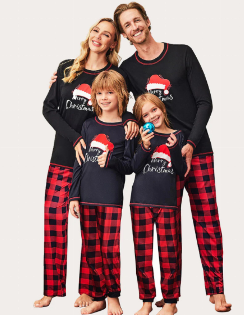 Discount code for 30%Ekouaer Soft Matching Family Pajamas Set Only at www ekouaer