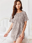 Discount code for 30%off COZY WAFFLE KNIT COVER UPS SLEEPSHIRTS at www ekouaer