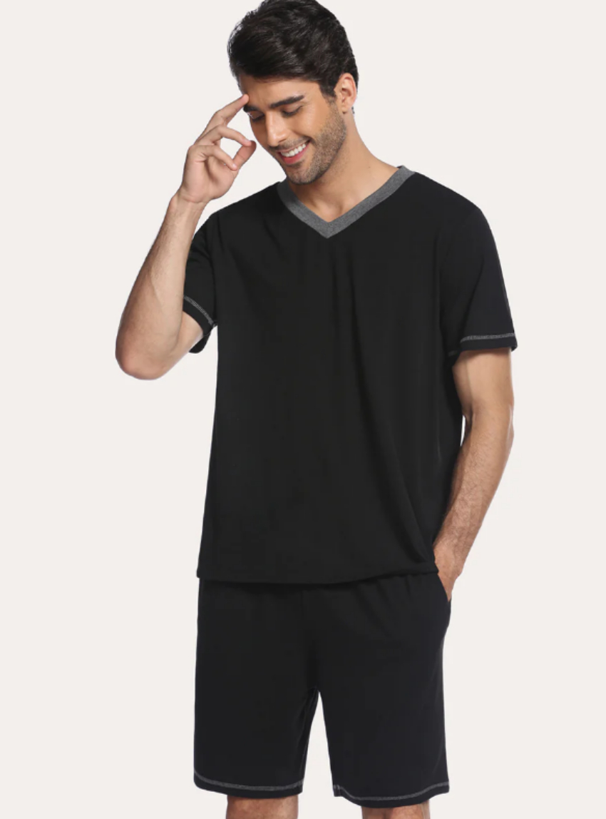 Discount code for 30%off EKOUAER MEN PAJAMAS T-SHIRT SHORTS T at www ekouaer