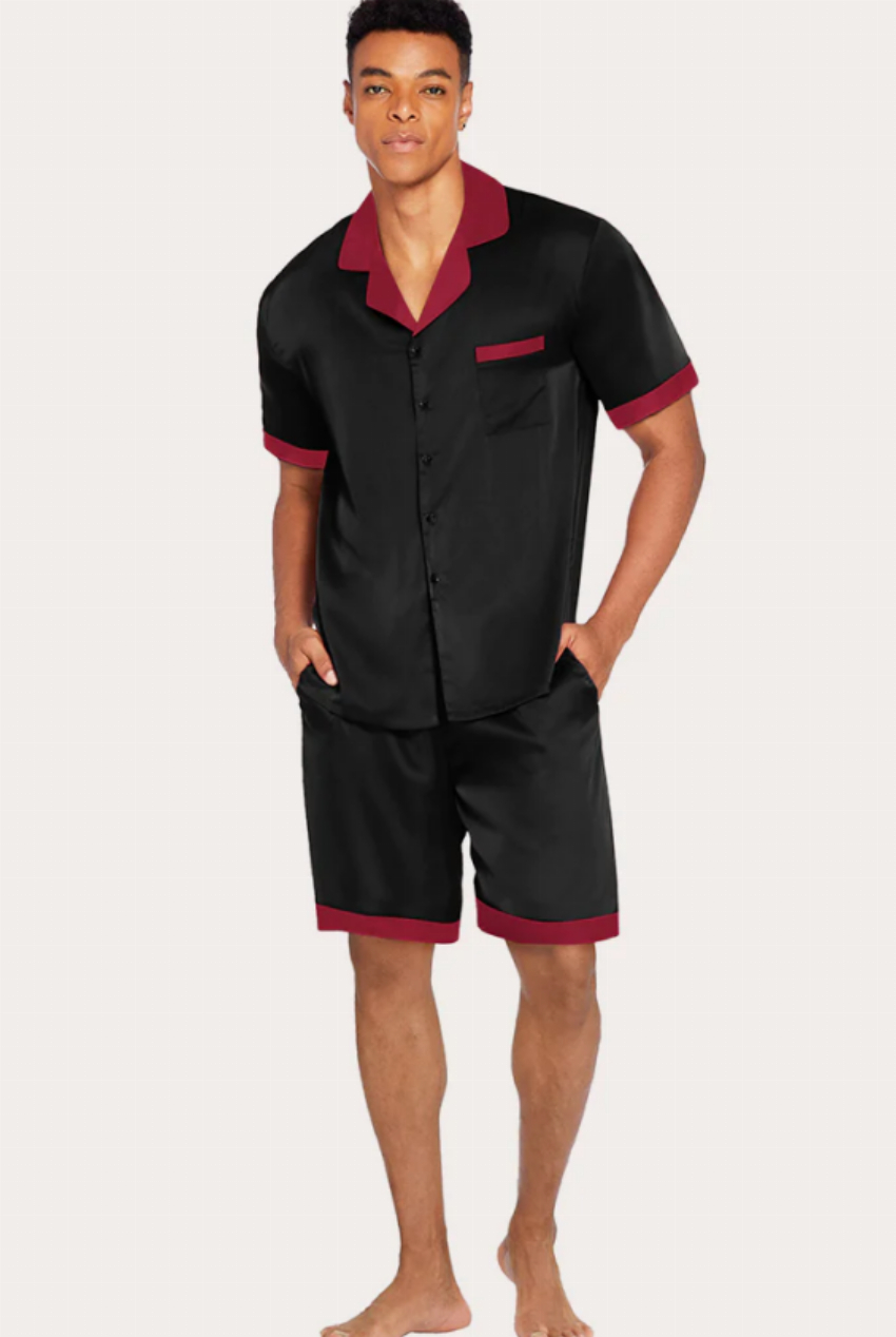 Discount code for 30%off EKOUAER MEN SATIN SILK PAJAMAS T at www ekouaer