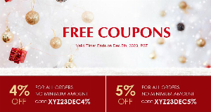 Discount code for Extra 5% discount Storewide Free Coupons at Xyzbeads at Xyzbeads