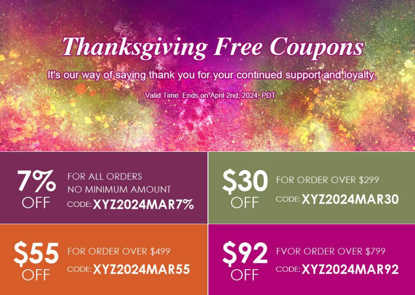 Discount code for Extra 7% discount Free Coupon for All Orders at Xyzbeads at Xyzbeads