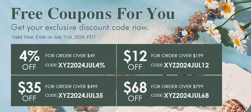Discount code for Extra 12 OFF Free Coupon for All Clients at Xyzbeads at Xyzbeads