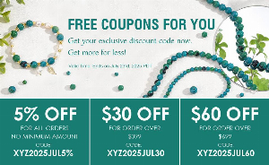 Discount code for Extra 60 OFF Free Coupon for All Clients at Xyzbeads at Xyzbeads
