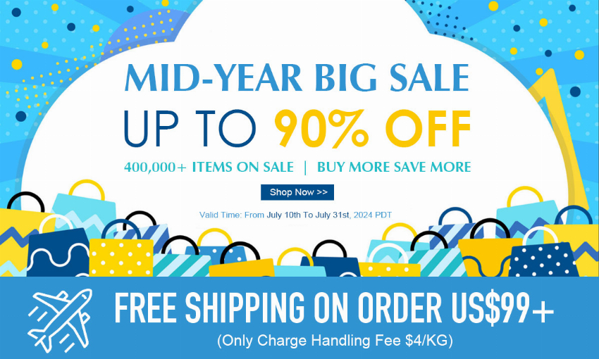 Discount code for Mid-Year Big Sale Up To 90% discount on Beads Findings at Xyzbeads at Xyzbeads