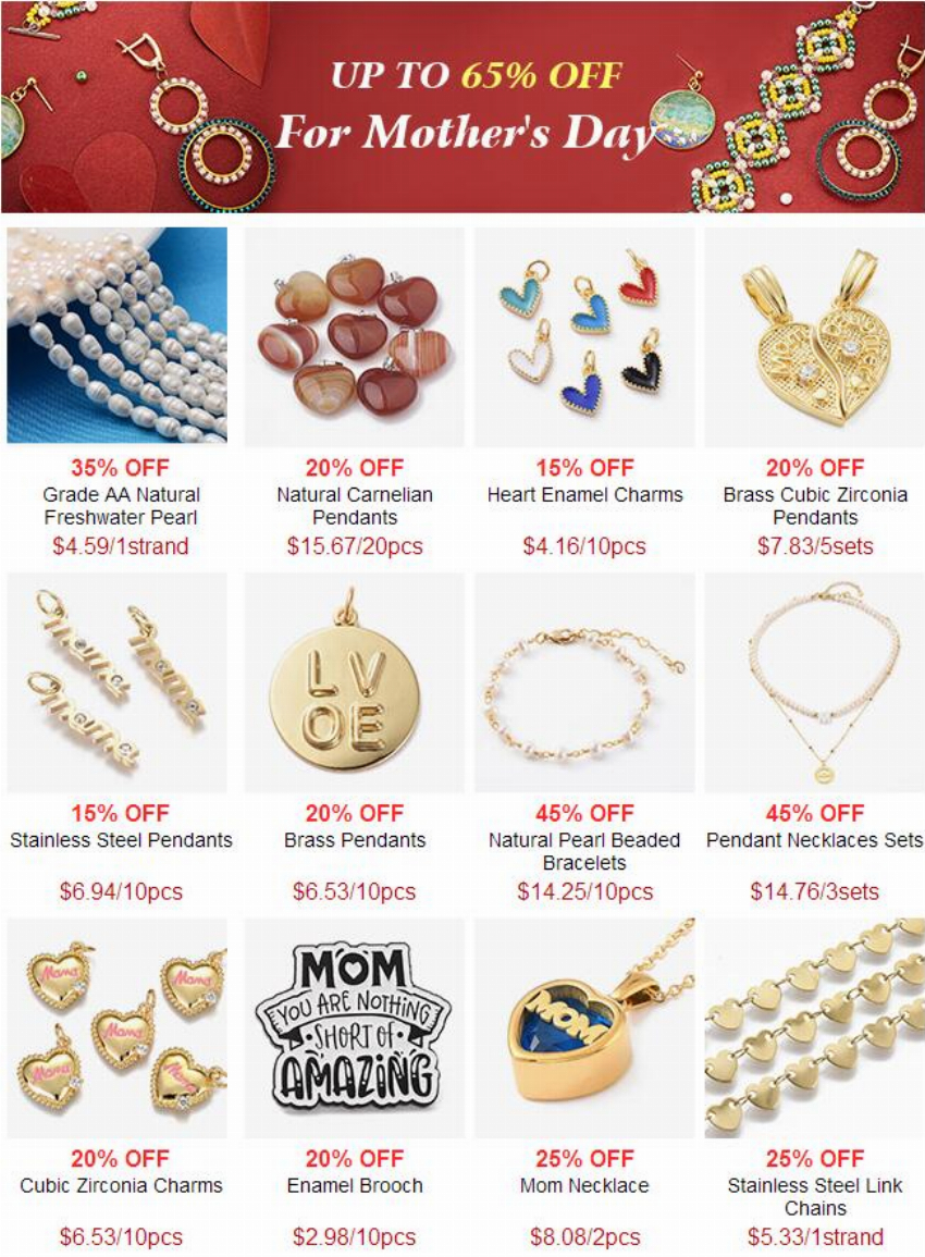 Discount code for Special Offer Free Coupon 10% discount for All Orders Code Xyzbeads at Xyzbeads