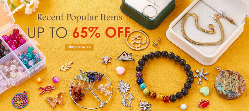 Discount code for Up To 65% discount on Recent Popular Jewelry Making Supplies at Xyzbeads