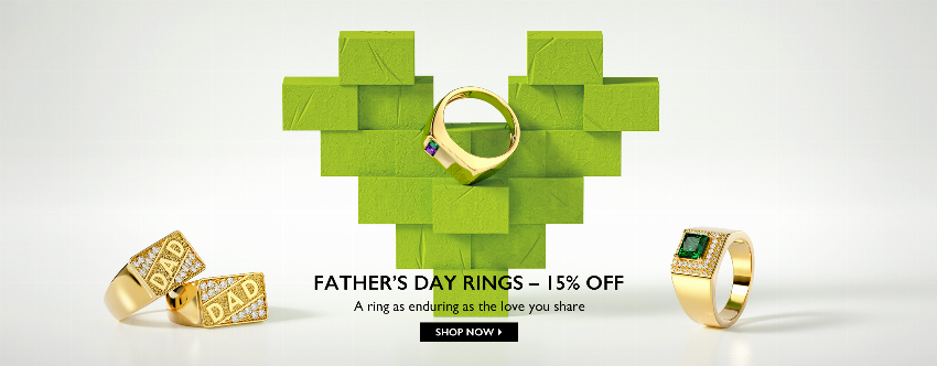 Discount code for Father s Day Rings Big Sales 15% discount at yfn