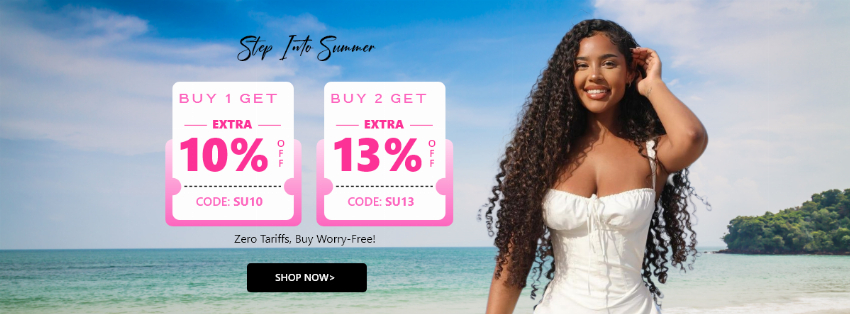 Discount code for Summer Sale at Yolissa Hair